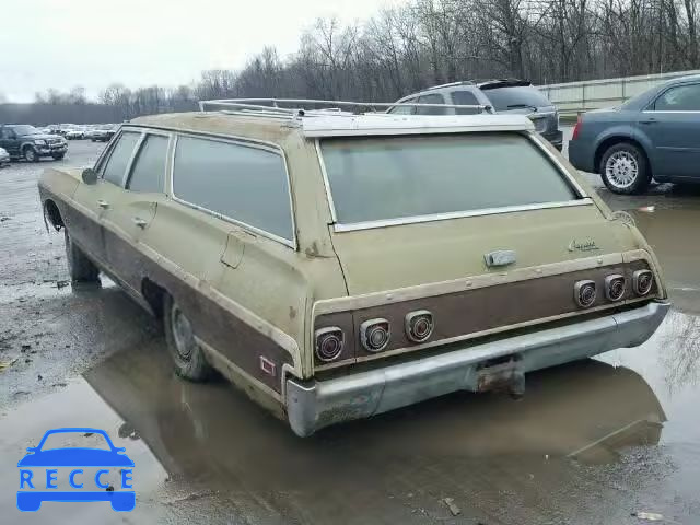 1968 CHEVROLET CAPRICE 166358U166815 зображення 2