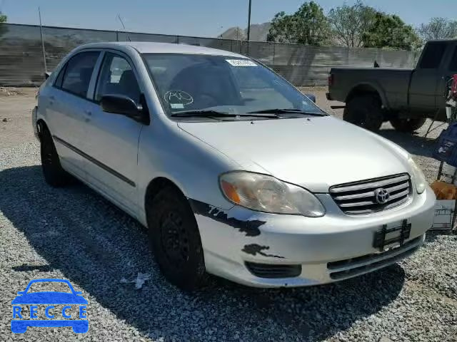 2003 TOYOTA COROLLA 1NXBR32E73Z007707 зображення 0