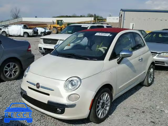 2013 FIAT 500 LOUNGE 3C3CFFER6DT742356 зображення 1