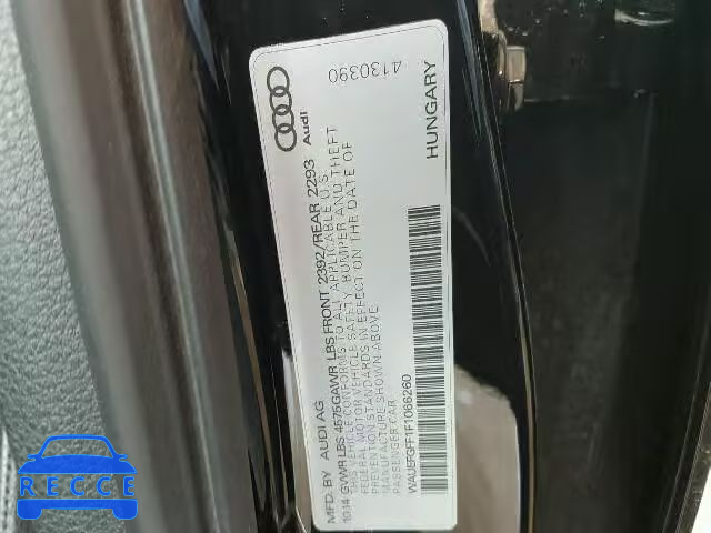 2015 AUDI A3 2.0 QUA WAUEFGFF1F1066260 image 9