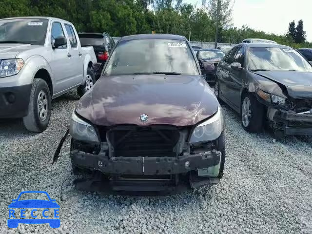 2009 BMW 528I WBANU53599C119592 зображення 8