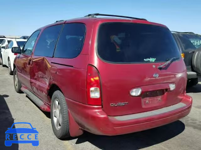 2001 NISSAN QUEST GXE 4N2ZN15T91D801082 image 2