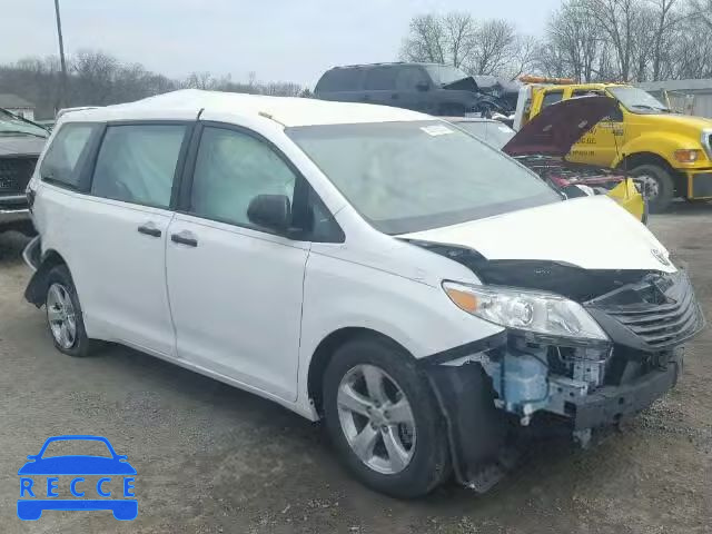2015 TOYOTA SIENNA 5TDZK3DC4FS616958 image 0