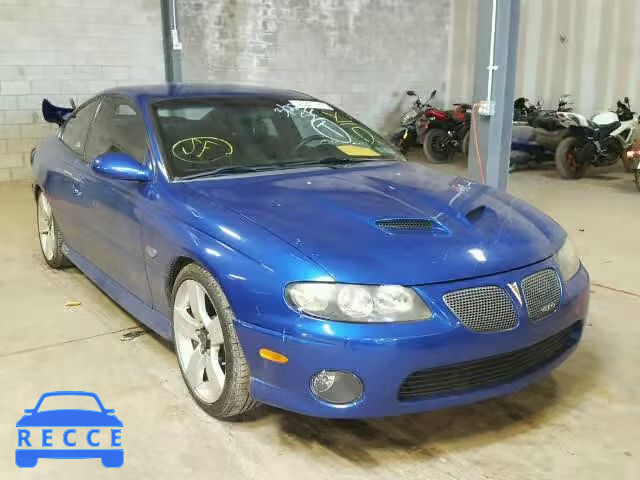 2006 PONTIAC GTO 6G2VX12U86L835835 зображення 0