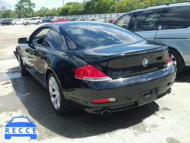 2006 BMW 650I WBAEH13446CR50028 image 2