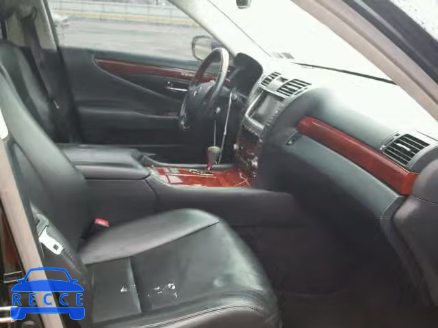 2008 LEXUS LS 460L JTHGL46F485025389 зображення 4