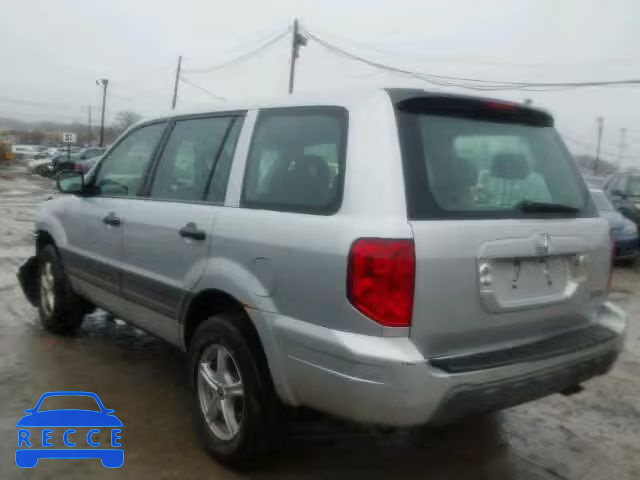 2004 HONDA PILOT LX 2HKYF18124H569011 image 2