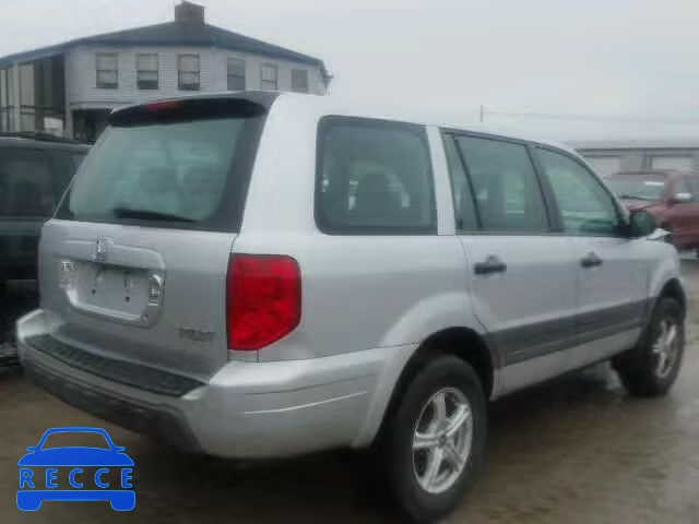 2004 HONDA PILOT LX 2HKYF18124H569011 image 3