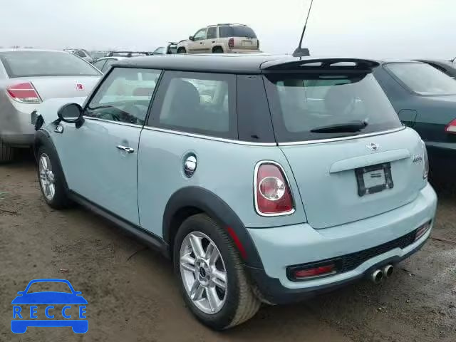 2011 MINI COOPER S WMWSV3C58BTY14480 image 2