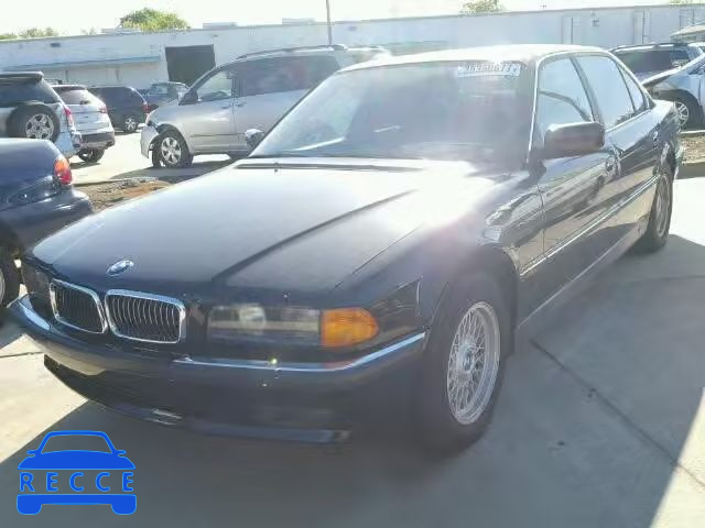 1998 BMW 740IL WBAGJ8329WDM25416 Bild 1