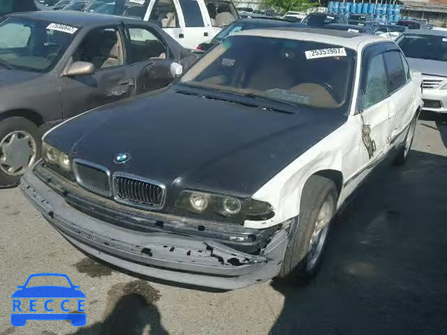 2000 BMW 740IL WBAGH8341YDP09039 Bild 1