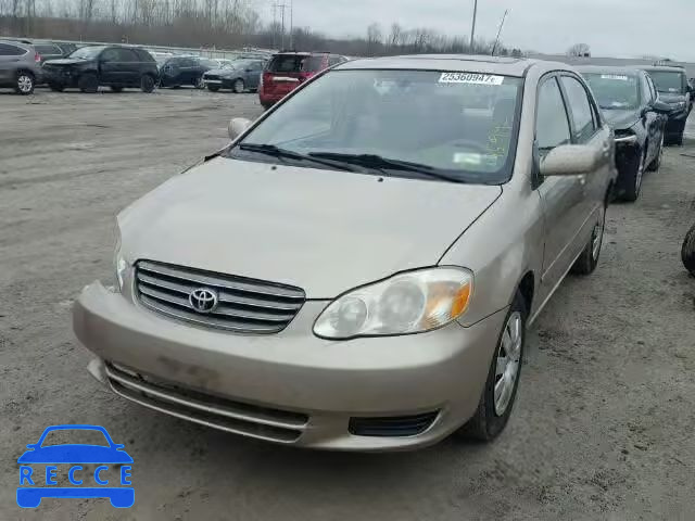 2004 TOYOTA COROLLA 2T1BR32E84C211158 image 1