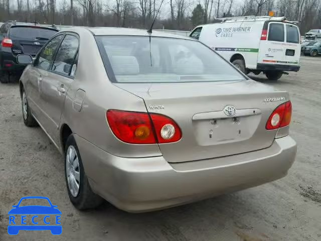 2004 TOYOTA COROLLA 2T1BR32E84C211158 image 2