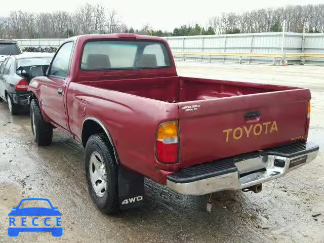 1997 TOYOTA TACOMA 4TAPM62N7VZ318775 image 2