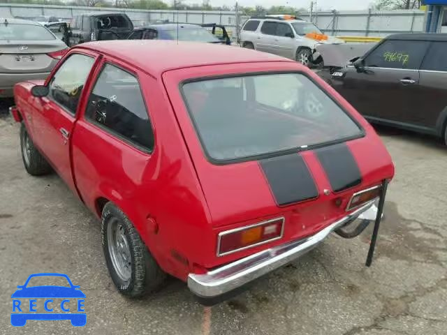 1977 CHEVROLET CHEVETTE 1B08E7Y149929 Bild 2