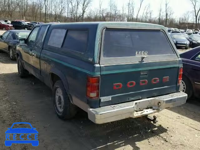 1993 DODGE DAKOTA 1B7GL23Y8PS181477 image 2