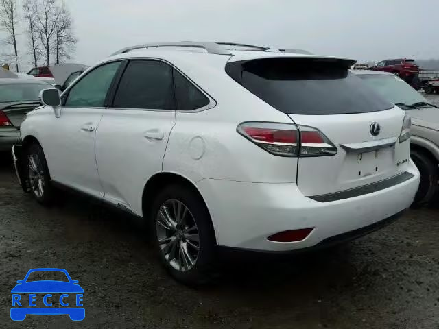 2013 LEXUS RX 450H JTJBC1BA3D2065671 image 2