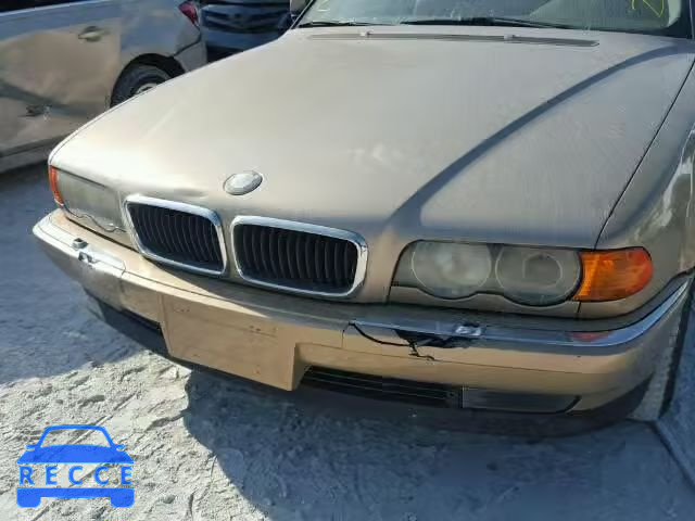 2000 BMW 740IL WBAGH8347YDP09563 image 8