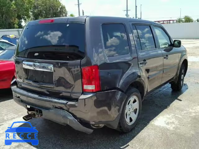 2012 HONDA PILOT LX 5FNYF3H28CB013058 image 3