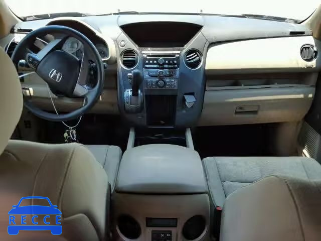 2012 HONDA PILOT LX 5FNYF3H28CB013058 image 8