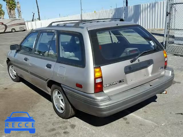 1991 FORD ESCORT LX 3FAPP15J0MR131829 image 2