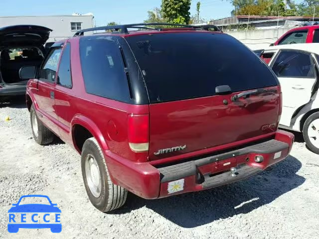 2001 GMC JIMMY 1GKCS18W31K199870 image 2