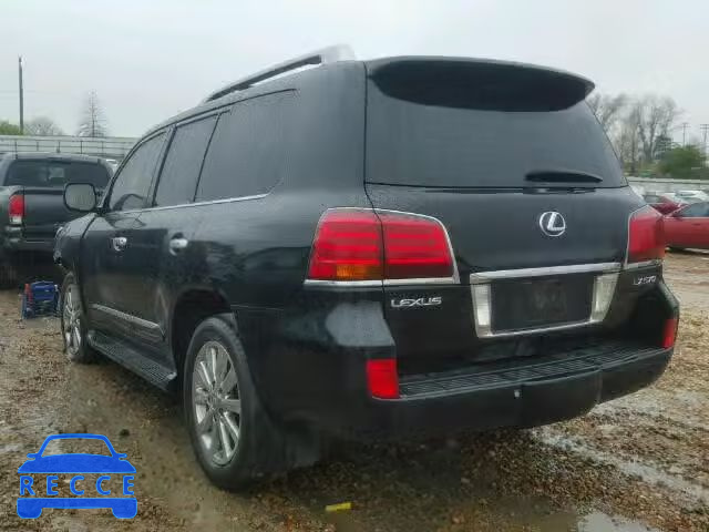 2009 LEXUS LX 570 JTJHY00W194019031 image 2