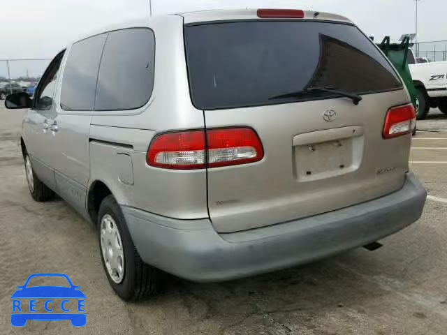 2001 TOYOTA SIENNA CE 4T3ZF19C71U381254 image 2
