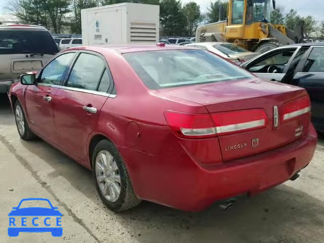 2012 LINCOLN MKZ HYBRID 3LNDL2L3XCR807913 зображення 2