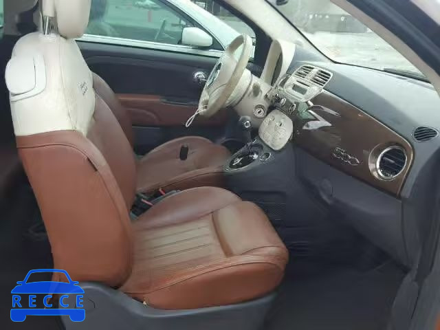 2012 FIAT 500 LOUNGE 3C3CFFCR8CT120035 image 4