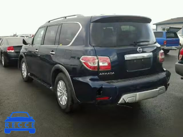 2017 NISSAN ARMADA SV JN8AY2NC6H9502941 зображення 2