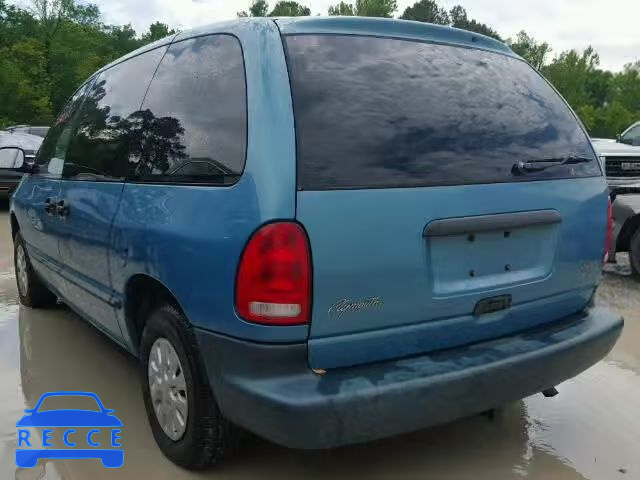 1997 PLYMOUTH VOYAGER 2P4FP2537VR342560 image 2