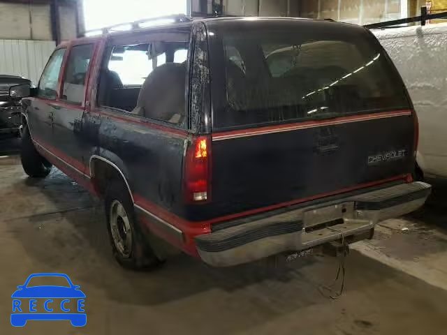1993 CHEVROLET K1500 SUBU 1GNFK16K1PJ322399 image 2
