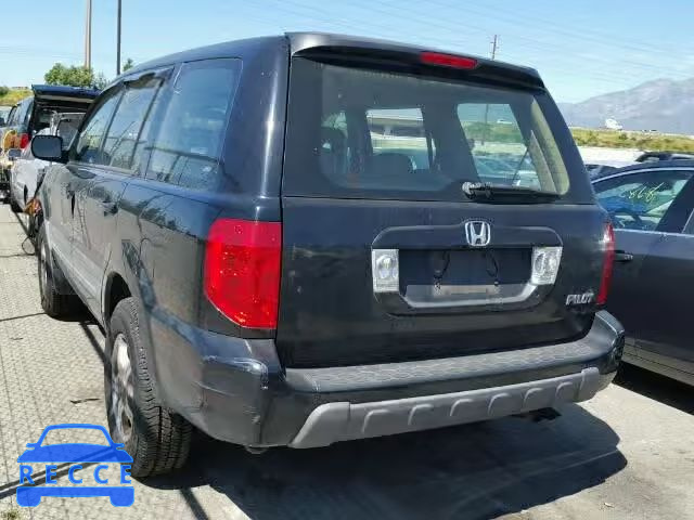 2004 HONDA PILOT LX 2HKYF181X4H564087 image 2