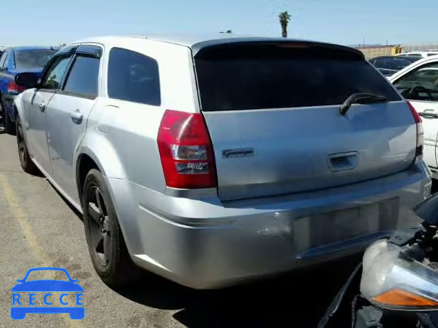 2007 DODGE MAGNUM SE 2D4FV47T87H717323 image 2