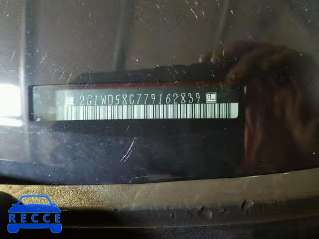 2007 CHEVROLET IMPALA SUP 2G1WD58C779162839 image 9