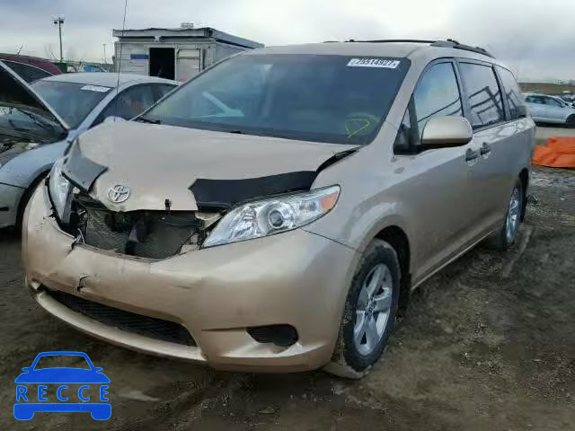 2013 TOYOTA SIENNA 5TDZK3DC3DS402380 image 1