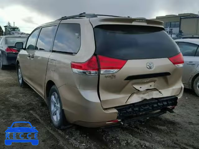 2013 TOYOTA SIENNA 5TDZK3DC3DS402380 image 2