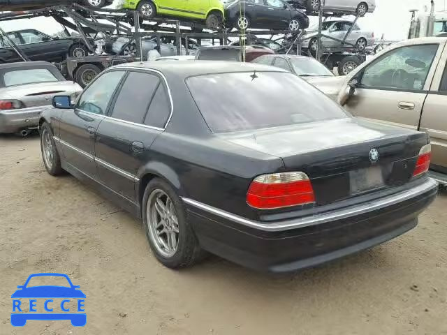 1995 BMW 740I AUTOMATIC WBAGF632XSDH03744 image 2