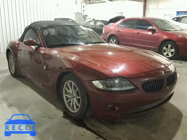 2005 BMW Z4 2.5I 4USBT33575LS56838 image 0