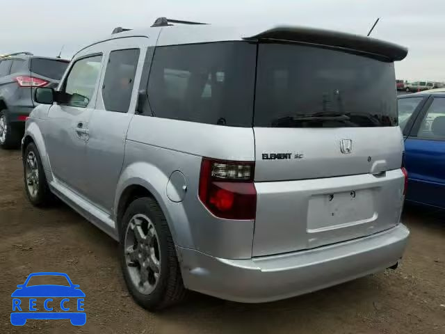 2007 HONDA ELEMENT SC 5J6YH18907L005478 зображення 2