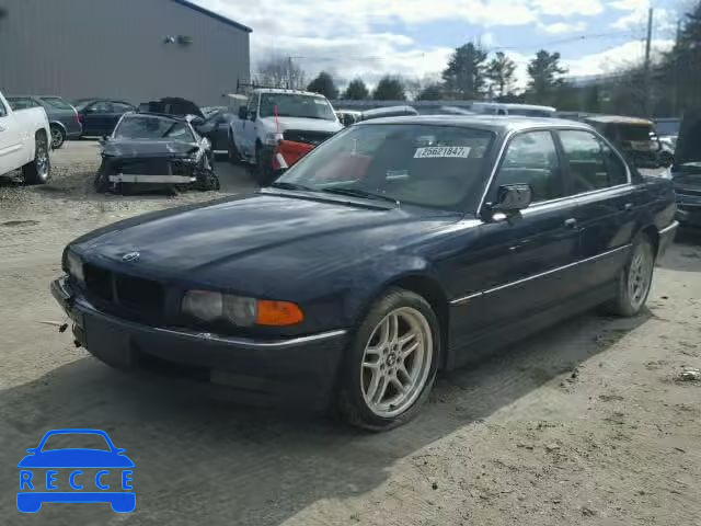 2000 BMW 740I AUTOMATIC WBAGG8342YDN77458 зображення 1