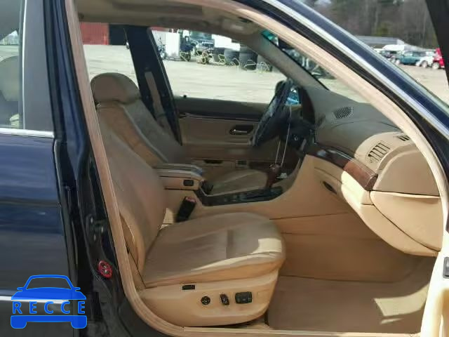 2000 BMW 740I AUTOMATIC WBAGG8342YDN77458 image 4