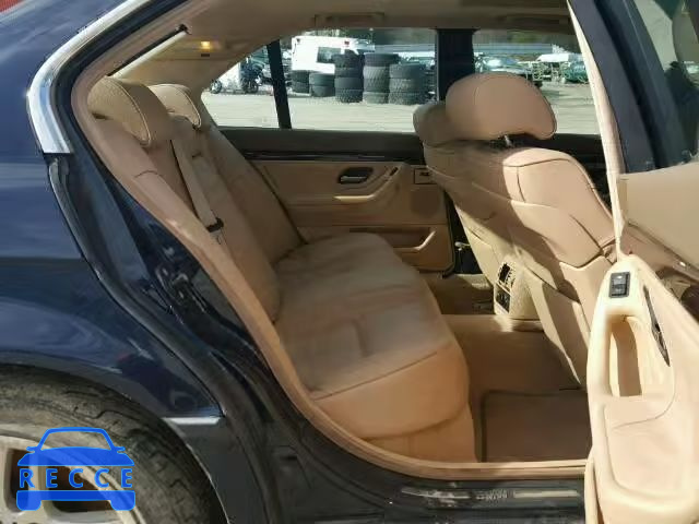 2000 BMW 740I AUTOMATIC WBAGG8342YDN77458 зображення 5