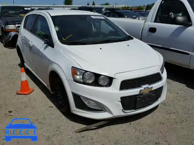 2013 CHEVROLET SONIC RS 1G1JH6SB9D4241982 image 0