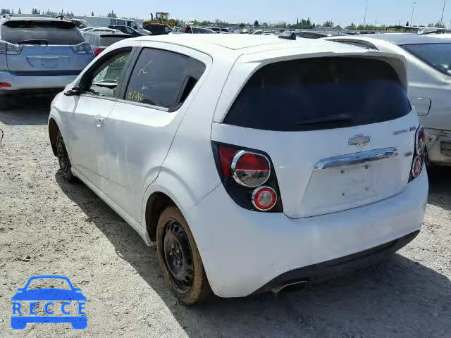 2013 CHEVROLET SONIC RS 1G1JH6SB9D4241982 image 2
