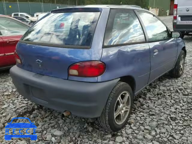 1998 CHEVROLET METRO 2C1MR2260W6732873 зображення 3