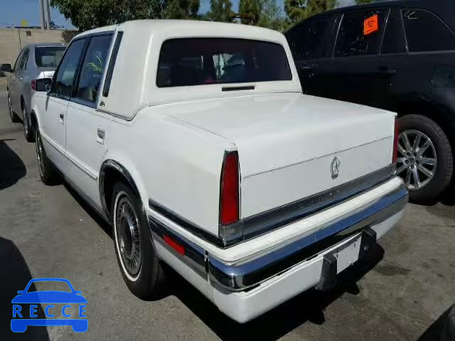 1991 CHRYSLER NEW YORKER 1C3XY66R6MD217720 зображення 2