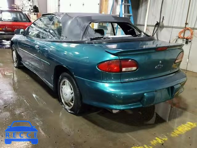 1997 CHEVROLET CAVALIER L 4G1JF3243VB100553 image 2