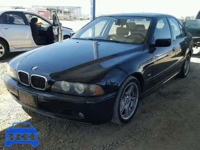 2002 BMW 540I AUTOMATIC WBADN63472GM74944 зображення 1